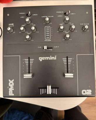 Mixer 2 canali gemini