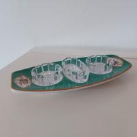 Servizio da aperitivo vintage stile anni 60-70