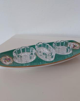 Servizio da aperitivo vintage stile anni 60-70