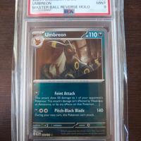 Umbreon masterball reverse holo eng psa9