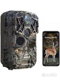 Fotocamera da Caccia, Trail Camera 24MP 1296 IP66
