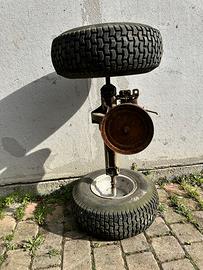 Cambio trattorino tagliaerba mtd