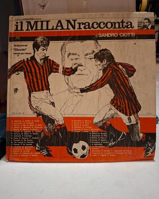Raro vinile il Milan racconta di Sandro Ciotti