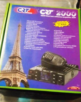 Radio CB RX-TX CRT2000 25-30 Mhz+ mic Yaesu