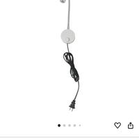 Lampada da parete con interruttore