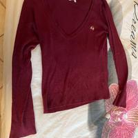 Maglia La Martina ampio scollo V lana e viscosa