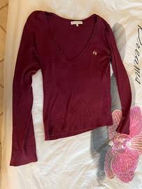 Maglia La Martina ampio scollo V lana e viscosa