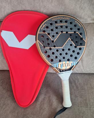 Varlion Lw carbon goldblack padel racket