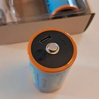 Batterie D ricaricabili AKTTKA USB-C (2pz)