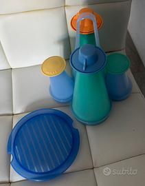 Servizio Oliera Tupperware Vintage con Menage