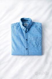 Superdry Vintage Camicia Gingham Blu/Bianco M
