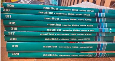 Rivista "NAUTICA" 1988 - anno XXVII - 8 numeri