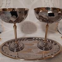 Coppe in argento ed oro