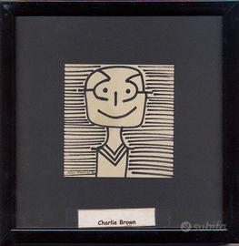 Lotto 4 pezzi unici anni 90 con cornice