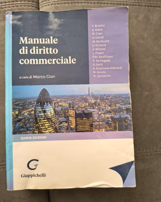 Manuale di diritto commerciale 