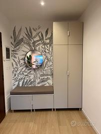 Composizione mobili ikea platza piu cuscino