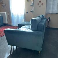 Divano letto Angolare contenitore con Penisola