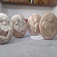 Quadri 2 stagioni argento