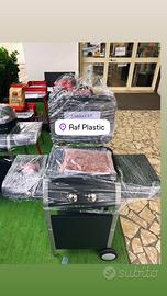 Barbecue a gas con fornello Ke-grill