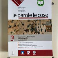“Le parole le cose” volumi 3a+3b letteratura