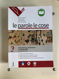 “Le parole le cose” volumi 3a+3b letteratura