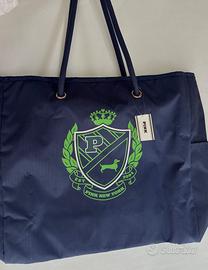 Borsa Tote Blu Reversibile Victoria’s Secret PINK