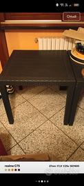3 tavolini plastica Rattan marca Rossanese 