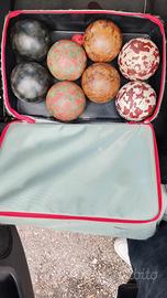 Set BOCCE professionali vintage