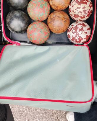 Set BOCCE professionali vintage
