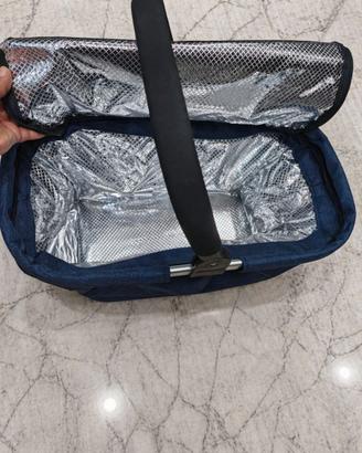 Cestino Picnic Termico 35L Pieghevole Borsa Frigo