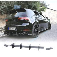 DIFFUSORE VOLKSWAGEN VW GOLF 7 7.5 GTI NERO LUCIDO