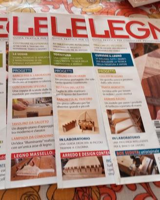 n. 5 riv. Legno Lab (+1 riv. omaggio )