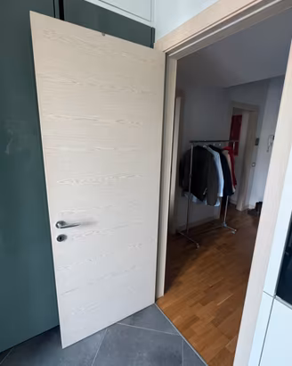 14 porte+telai PIVATO in legno chiaro