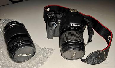 Kit Fotocamera Canon EOS 550D + obbiettivi.
