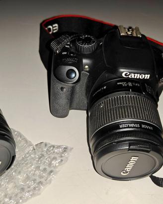 Kit Fotocamera Canon EOS 550D + obbiettivi.