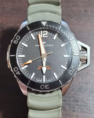 Hamilton Khaki Navy Frogman Auto Hamilton