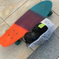 Skateboard Oxelo + protezioni XS bambino