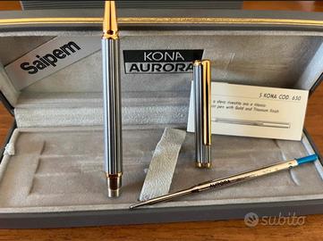 Penna a sfera vintage Aurora Kona (cod. 650)