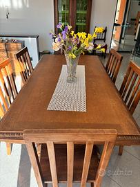 Tavolo legno massello