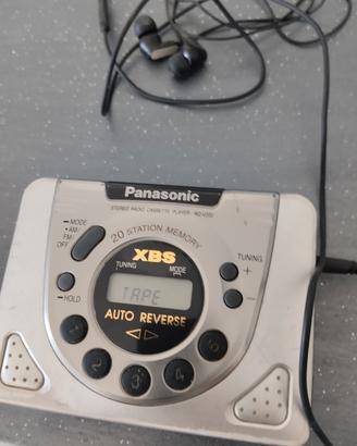 walkman Panasonic epoca autoreverse funzionante 