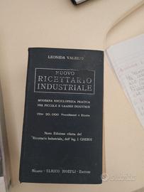 libro antico (ricettario industriale)