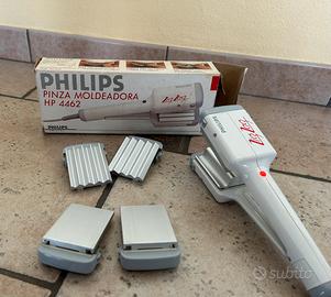 Piastra capelli Vintage PHILIPS zig zag.