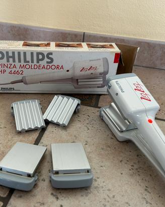 Piastra capelli Vintage PHILIPS zig zag.