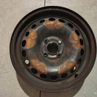 4 cerchi in ferro da 15 pollici per Clio 4