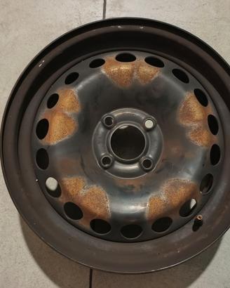 4 cerchi in ferro da 15 pollici per Clio 4