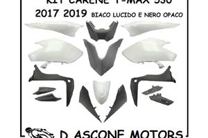 KIT CARENE TMAX 530 2017 2019 BIANCO LUCIDO E NERO