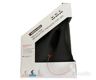 Sella bici trekking con gel Bikemate – nuova