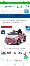 Macchina gioccatolo elettrica