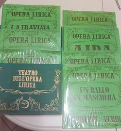 Cofanetto di N°7 LP " Teatro dell' Opera Lirica "