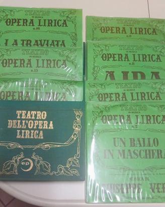 Cofanetto di N°7 LP " Teatro dell' Opera Lirica "